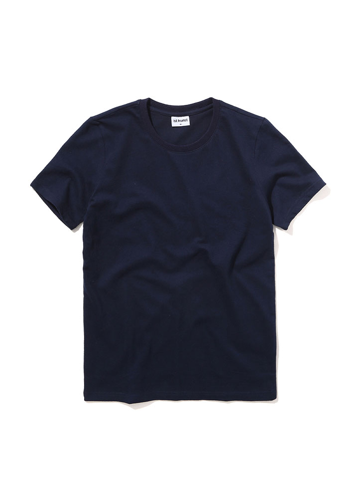 [STANDRAD]MUSCLE FIT TSHIRT[NAVY]