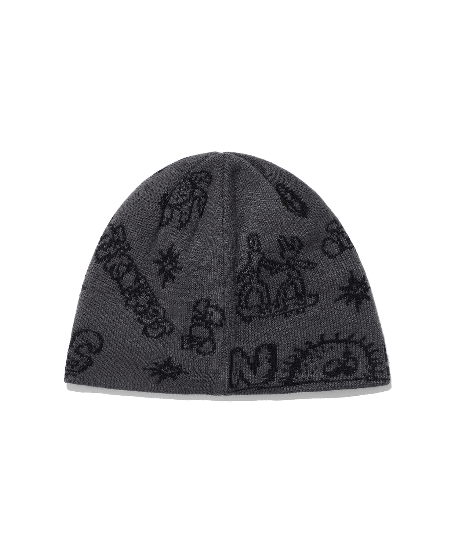 DOODLE BEANIE[CHARCOAL]