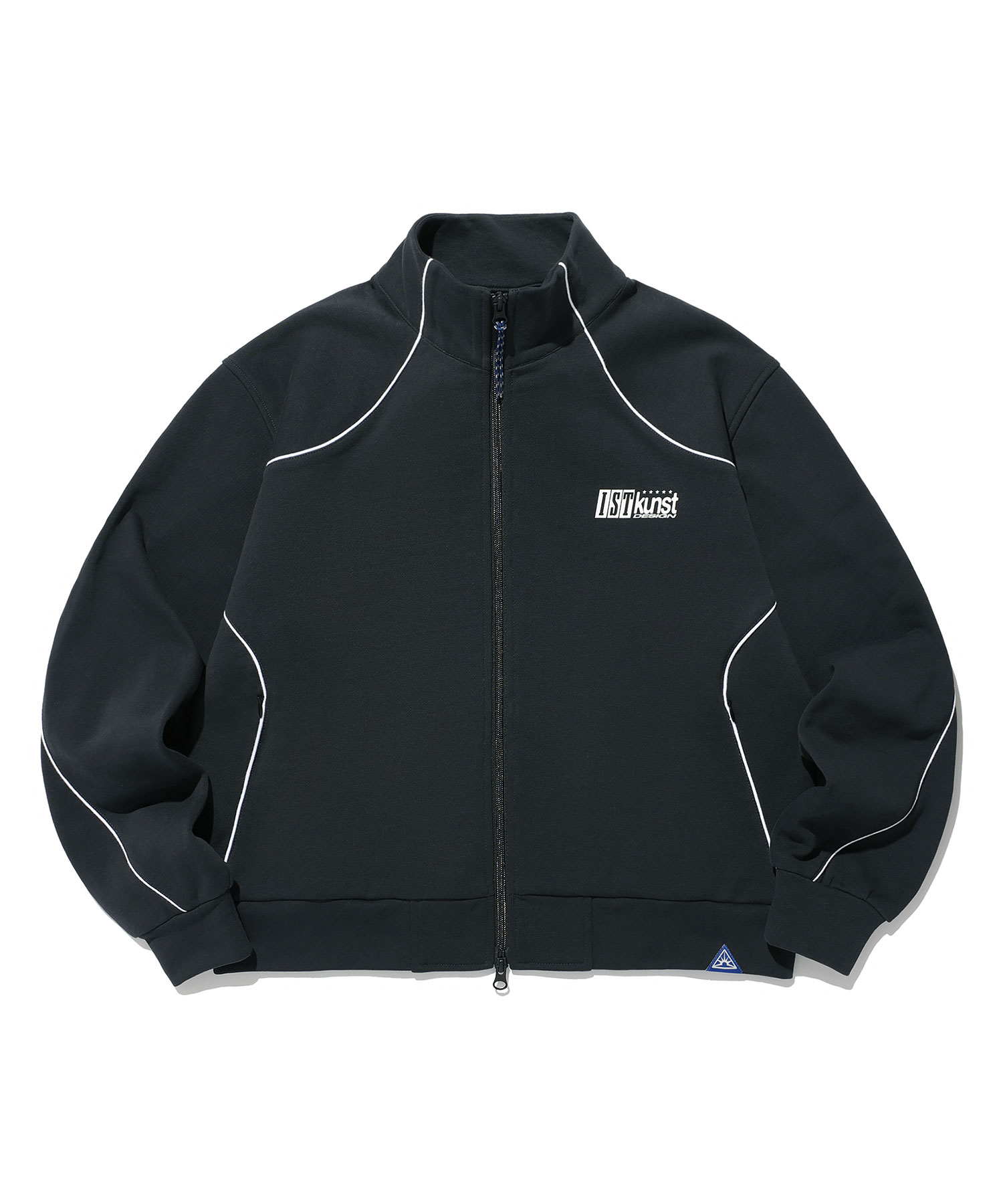 JERSEY PIPING TRACK JACKET(W)[BLACK]