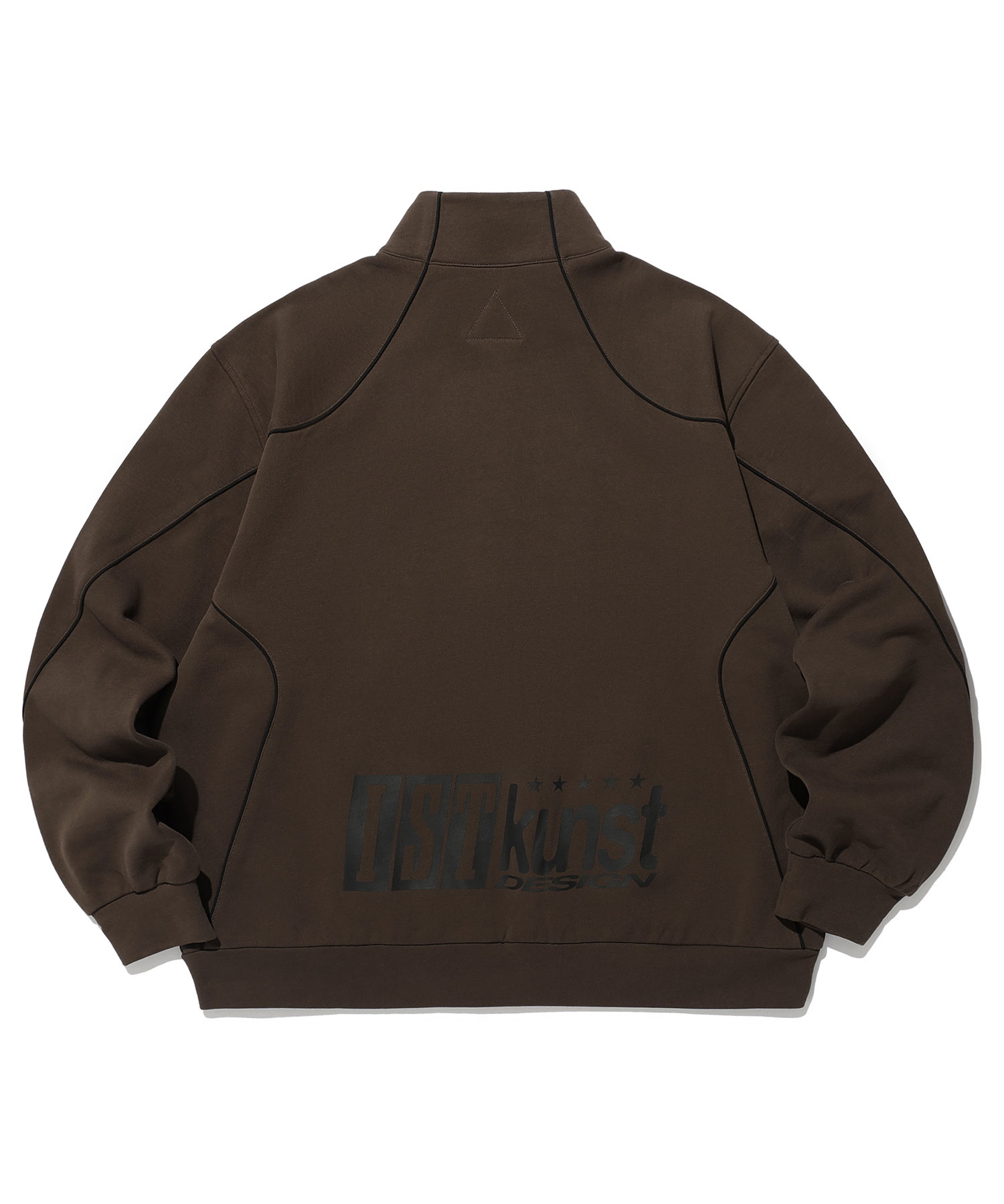JERSEY PIPING TRACK JACKET[BROWN]