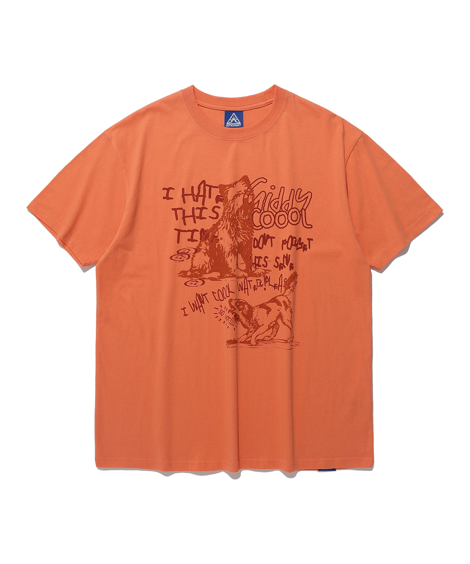 PUPPY TEE[CORAL]